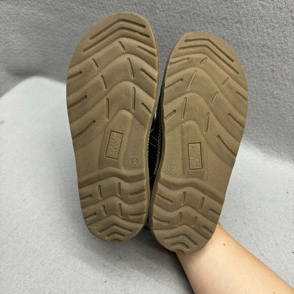 Wolfe Island Womens Brown Leather Fisherman Y2K Strap Chunky Sandals Size 6 - Picture 6 of 7